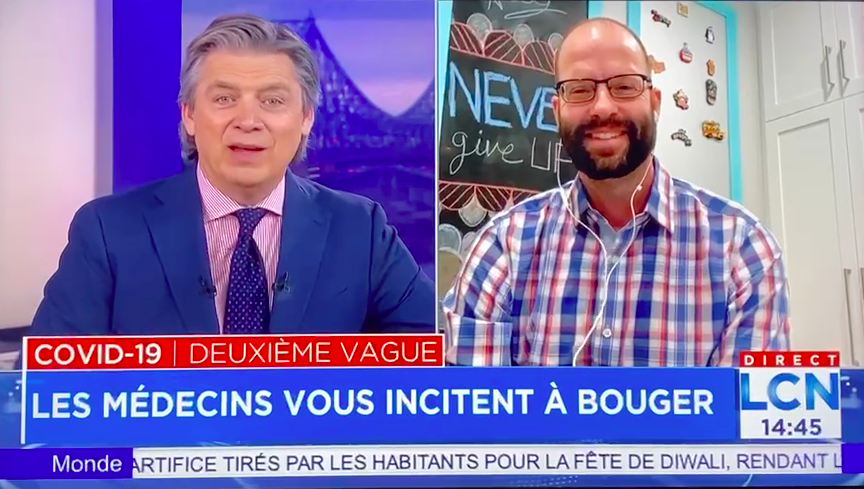 Les médecins vous incitent à bouger - entrevue avec le Dr Luc De Garie